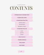 THE SWEET SPOT 2.0: From Foundations to Freestanding